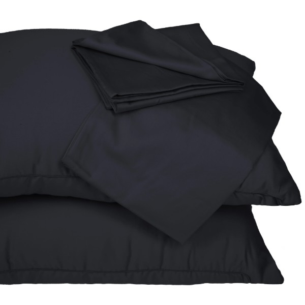 Фото - Одеяло детское лето MirSon №2965 110х140 Line Satin Light Pro 10-006 Black Modal + 2 наволочки 50х70 (2200010974522)